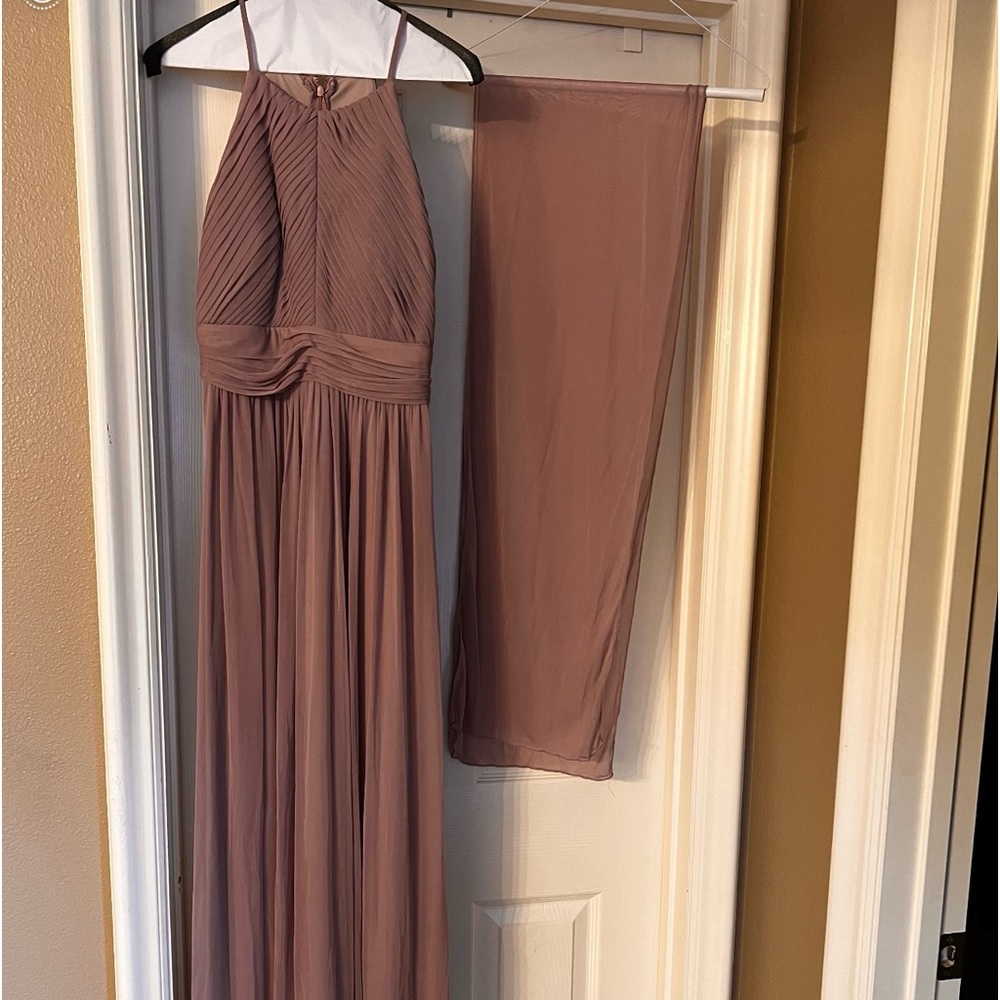 Soft pink formal dress (Tag has been removed)